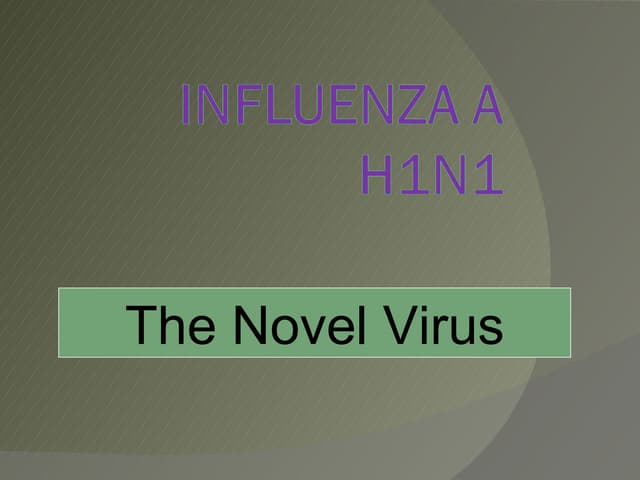 Influenza A H1 N1 Mexa