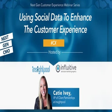 Using Social Data To Enhance The Customer Experience