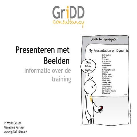 GriDD Training Presenteren met Beeld