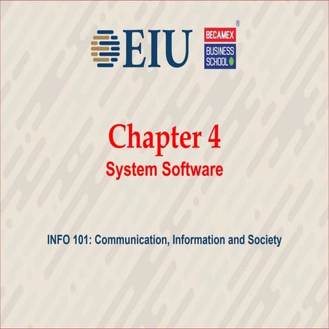 Comprehensive Overview of System Software and Operating Systems | PDF