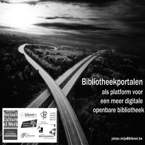 Bibliotheekportalen als platform voor een meer digitale openbare bibliotheek