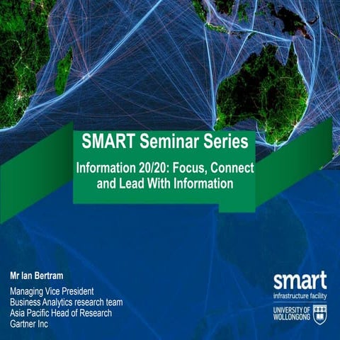 SMART Seminar - The Future of Business Intelligence: Information 2020