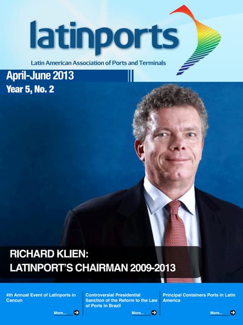 Latinports Newsletter April-June 2013