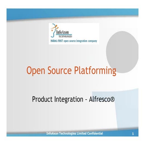 InfoAxon Business Plan