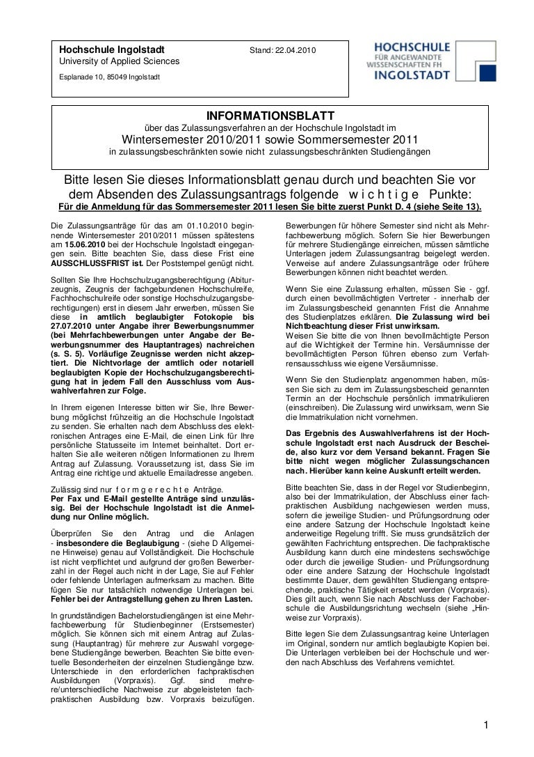 infoblatt zulassungsverfahren ws 2010 2011_ss 2011_28102010 - Testdaf Schriftlicher Ausdruck Beispiel infoblatt zulassungsverfahren ws 2010 2011_ss 2011_28102010 - Testdaf Schriftlicher Ausdruck Beispiel