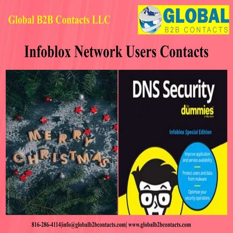 Infoblox network users contacts