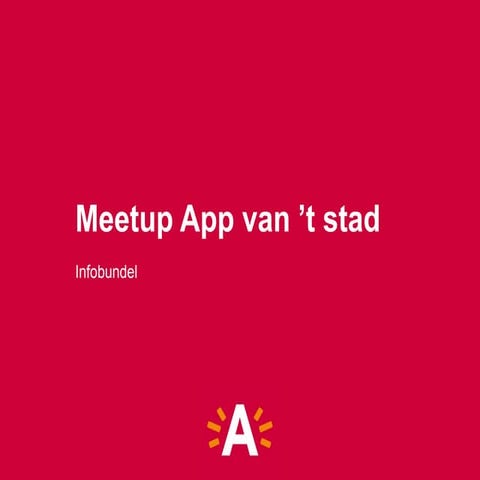 Meetup 14/3/2019: Digitalisering in de zorg en de rol van de stad ...