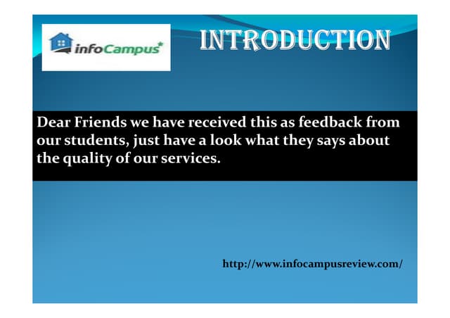 reviews of infocampus