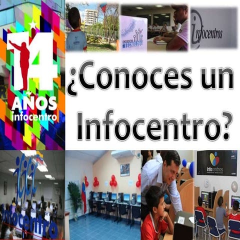 Infocentros, su historia | PPTX
