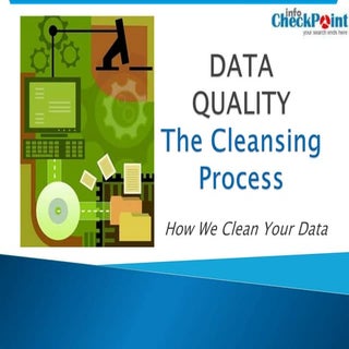 Data Quality - The Cleansing Process