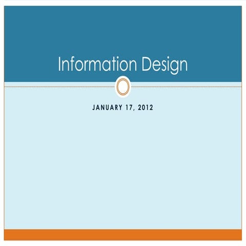Information Design