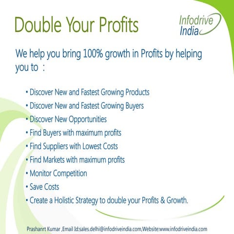 Company Credential-InfodriveIndia