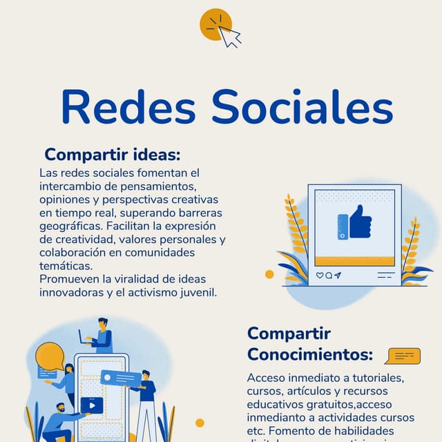 Infografía de las redes sociales y como compartir ideas a travez de ...
