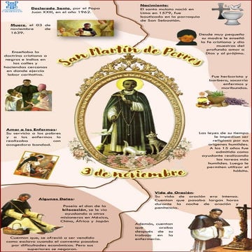 Infografía san martín de porres | PDF