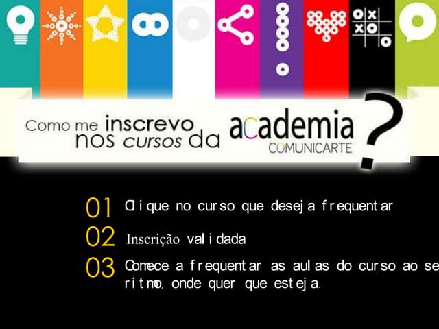 Como me inscrevo nos cursos da Acad...