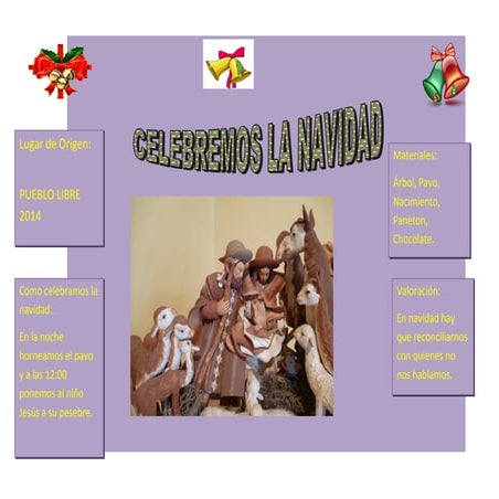 Infografia de la navidad axel alvarez quito 5 c | DOC