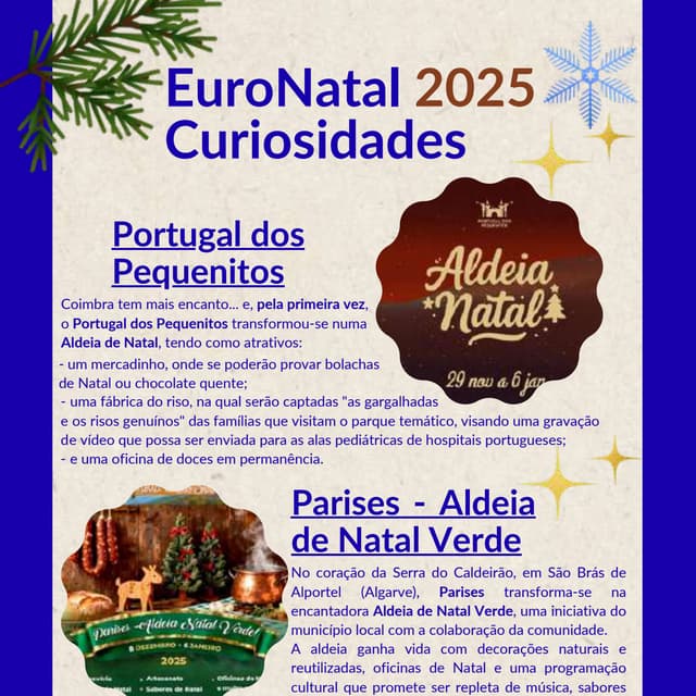 Infografia | EuroNatal 2025 Curiosidades
