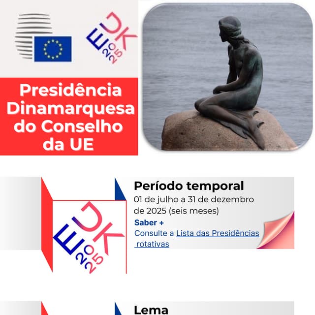 Infografia | Presidência dinamarquesa do Conselho da UE