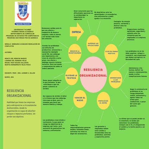 Infografía resiliencia