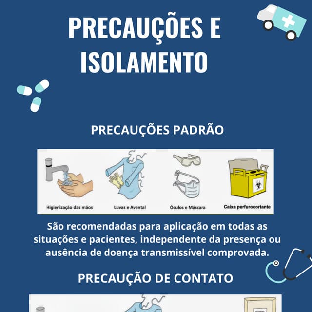 Precauções e isolamentos | PDF