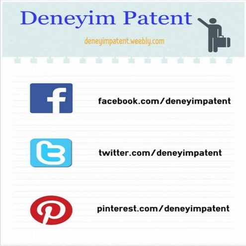Deneyim Patent İnfografik