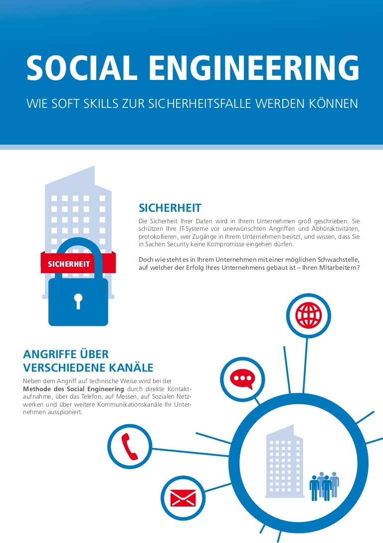 Social Engineering Wie Soft Skills Zu Sicherheitsfallen Werden Konne