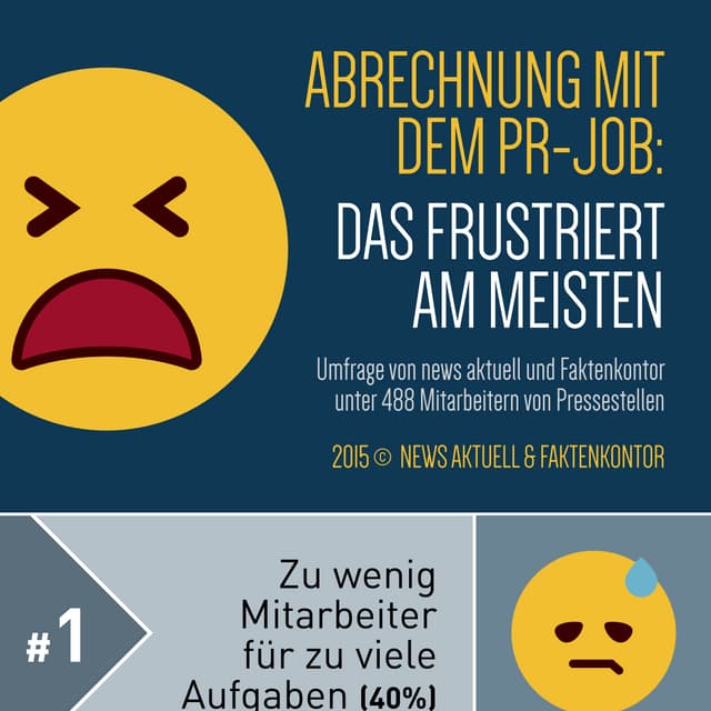 Was am PR-Job frustriert