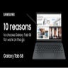 10 reasons to choose Galaxy Tab S8 for work on the go