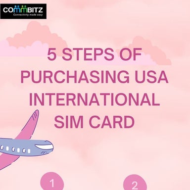 5 steps of purchasing USA International sim card