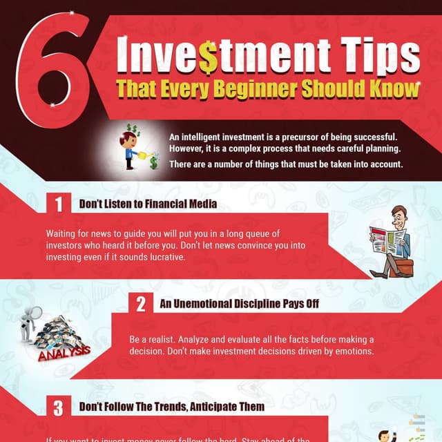 Investment Tips That Every Beginner Should Know [Infographic]