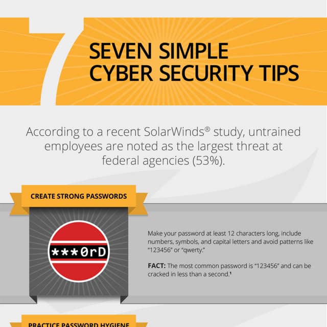 Infographic: 7 Simple Tips About Cyber Security