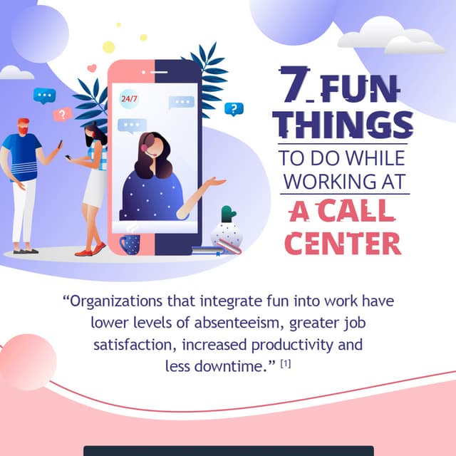 7 Fun Things To Do While Working At A Call Center