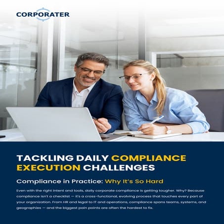 Tackling Daily Compliance Execution Challenges