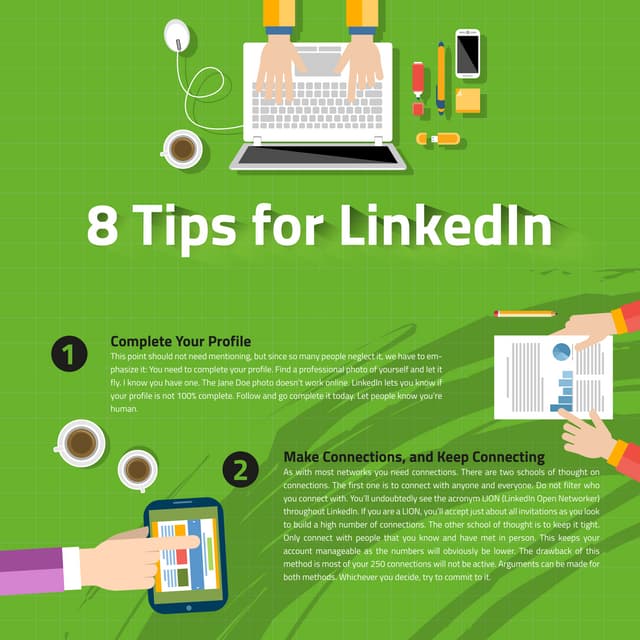 [World Learning Algeria] 8 Tips for LinkedIn