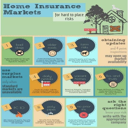Infographic Home Insurance Markets