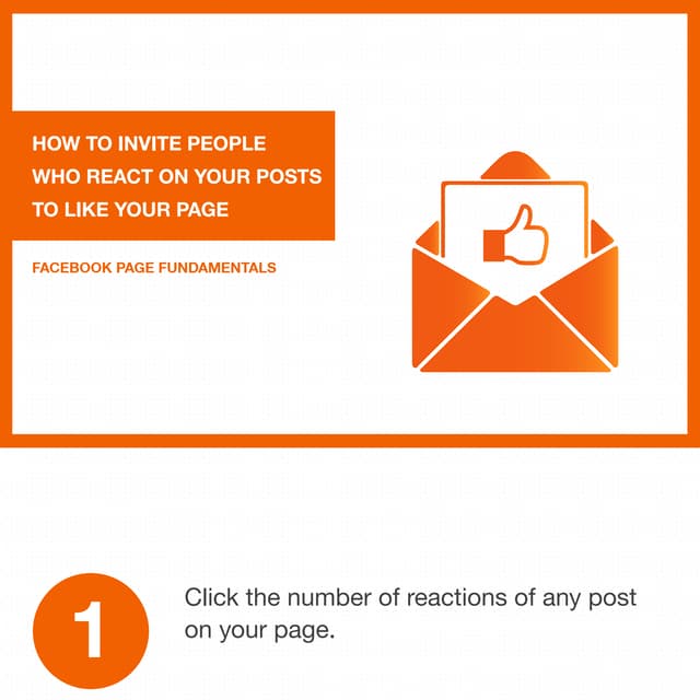 How to invite people who react on your posts to like your Facebook page