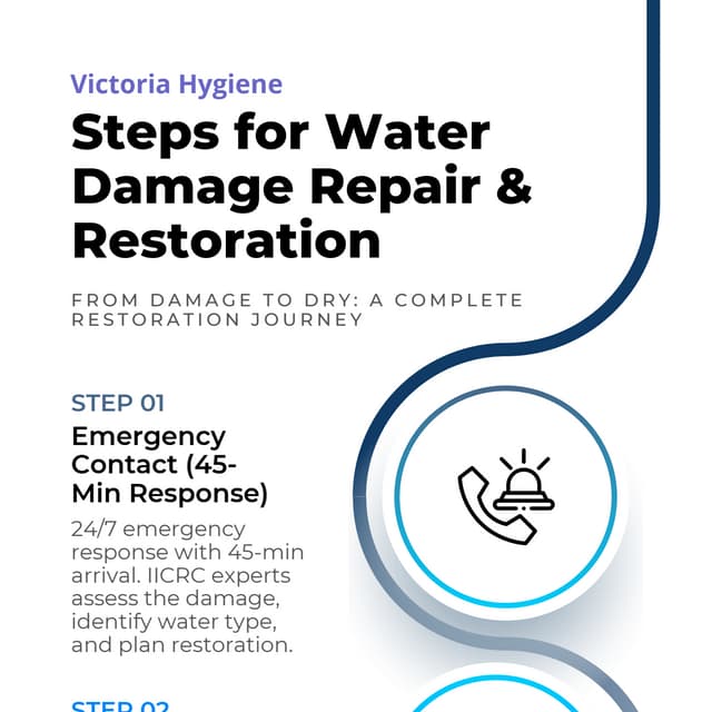 Water Damage Repair and Restoration Steps | PDF