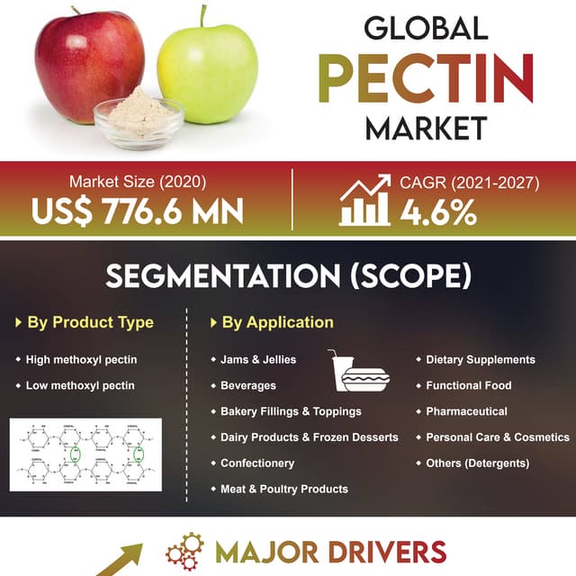 Infographics global pectin market PDF