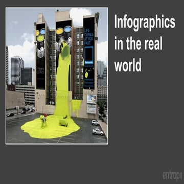 Infographics in the real world