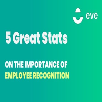 5 great stats on the importance of recognition for employee engagement!