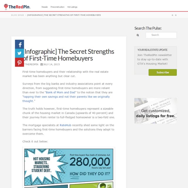 [Infographic] the secret strengths of first time homebuyers