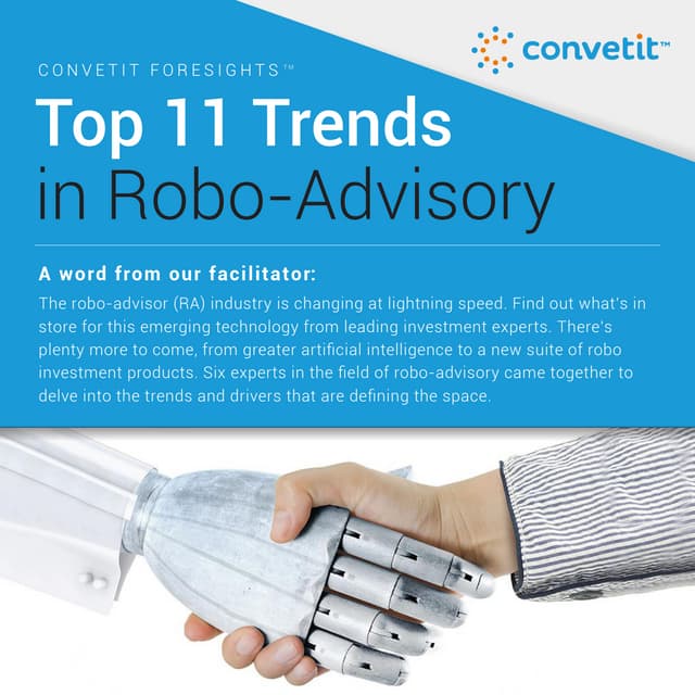 Top 11 Trends in Robo Advisory