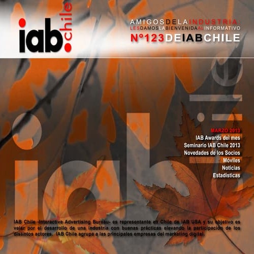 Informativo IAB Chile Marzo 2013 