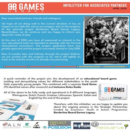 Infoletter 1 - BBGames Legacy