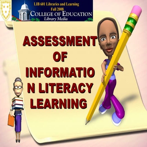 Assessment of Information Literacy Learning