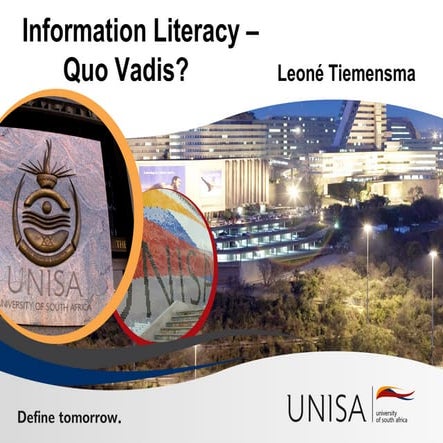 UNISA InfoLit Story 24 May 2016