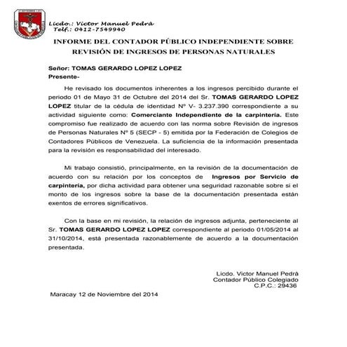 Infome de certificacion  tomas gerardo lopez lopez