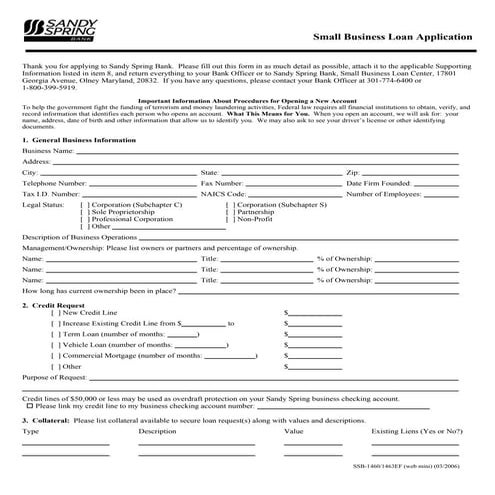 Info On Small Business Loans