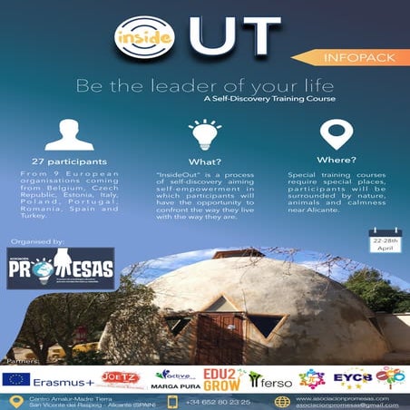 Infopack Training Course Inside Out 3 - Alicante - Asociación Promesas