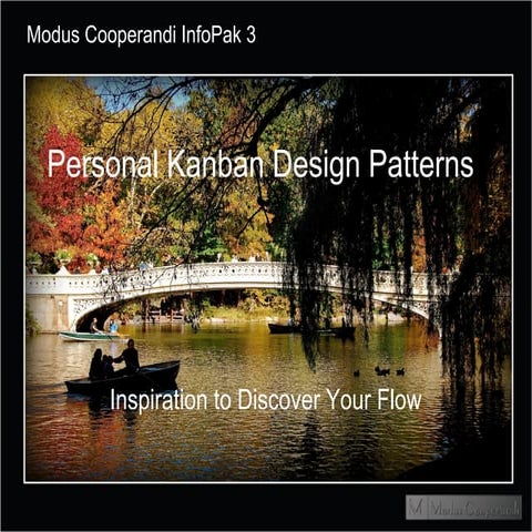 InfoPak3 Personal Kanban Design Patterns